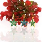 Natural Emerald Star Pendant