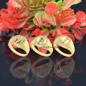 Letter Signet Ring
